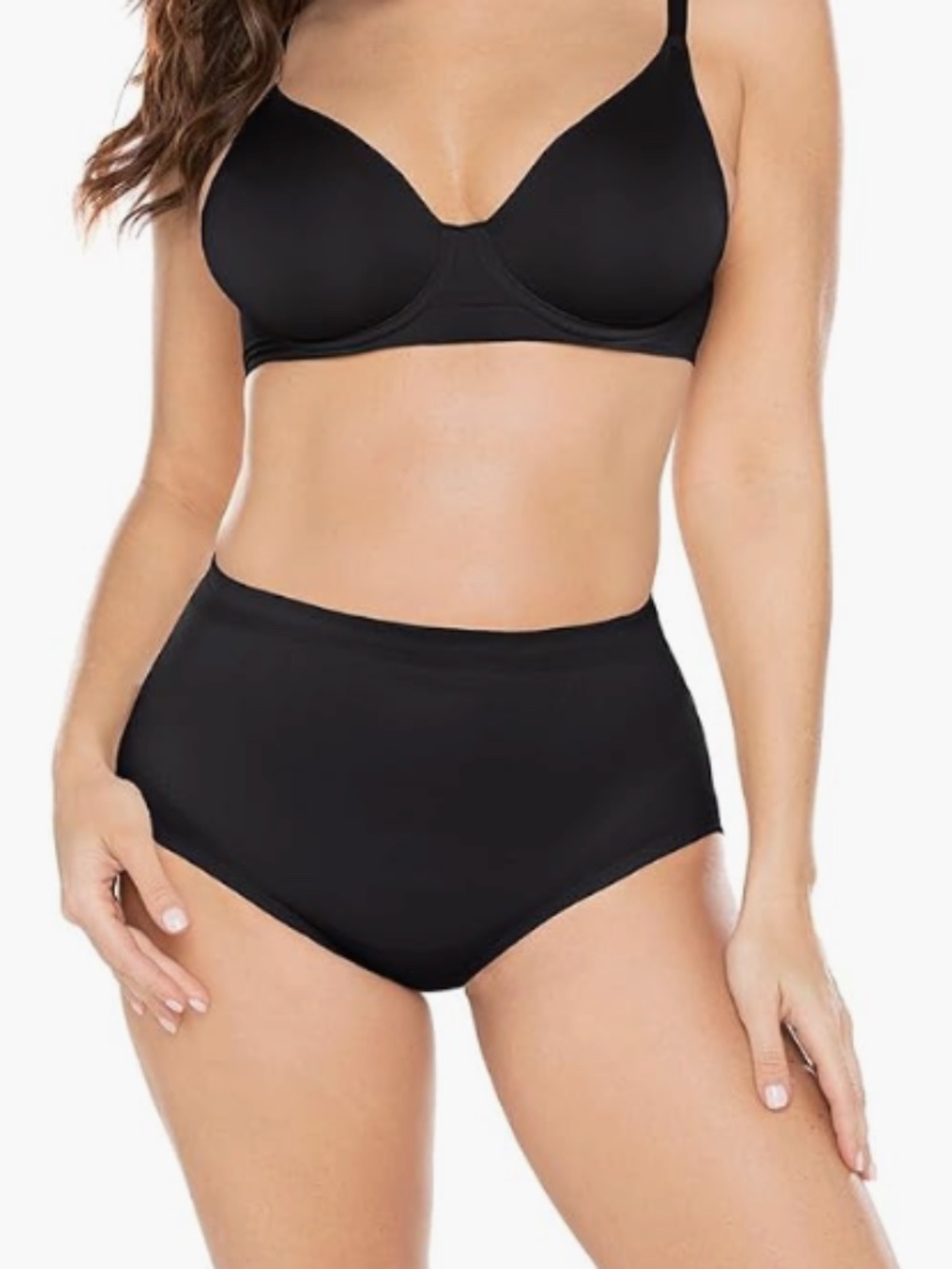 Miraclesuit Women's Flexible Fit Extra Firm Brief 2904 - Black Size S 11752